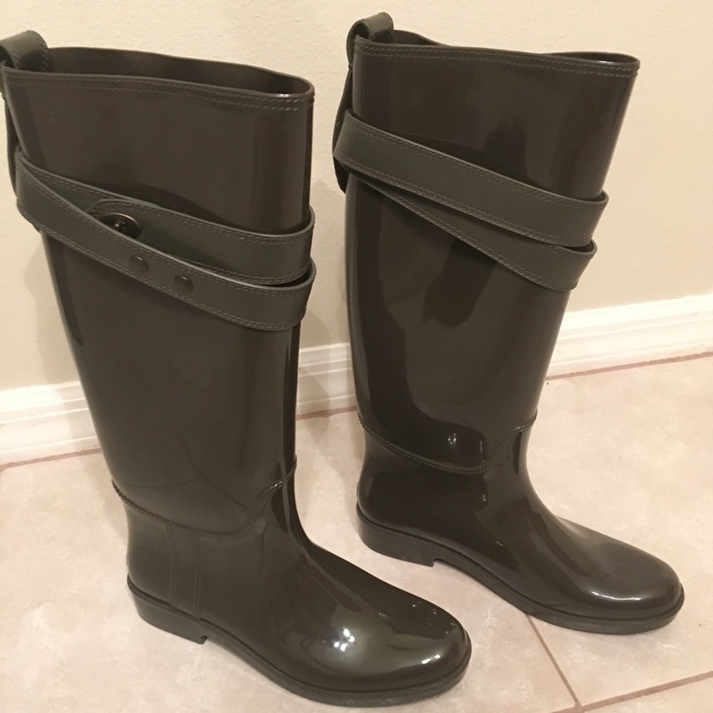 Coach rain boots